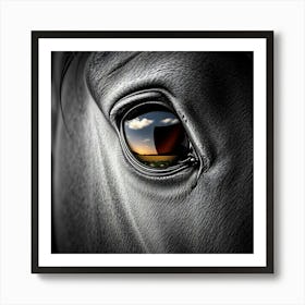 Horse Eye 1 Art Print