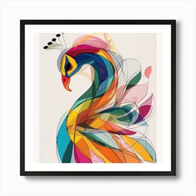 Peacock 1 - city wall art, colorful wall art, home decor, minimal art, modern wall art, wall art, wall decoration, wall print colourful wall art, decor wall art, digital art, digital art download, interior wall art, downloadable art, eclectic wall, fantasy wall art, home decoration, home decor wall, printable art, printable wall art, wall art prints, artistic expression, contemporary, modern art print Art Print