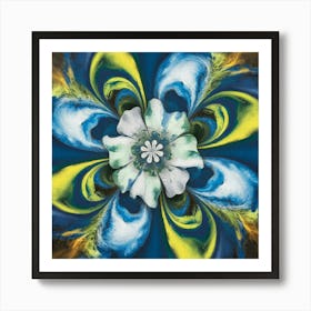 A Wall Art Of A Large Abstract Painting With Swirl J9dbid Gru266ipkf5n Sg Ulbwrc5prj24z0hcrqh Za Art Print