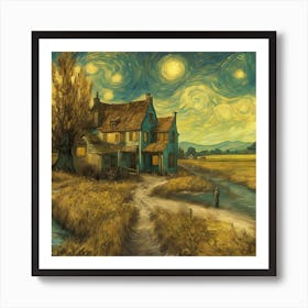 Starry Night 6 Art Print