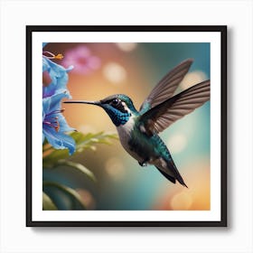 Hummingbird 2 Art Print