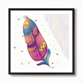 Feather Feather Feather Art Print