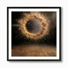 Ring Of Fire Art Print