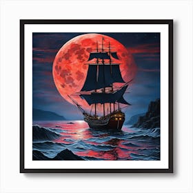 Full Moon Art Print