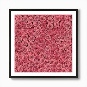 All Roses Colors Flat As Background 2023 11 13t201238 Art Print