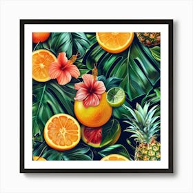 Tropical Fusion (2) Art Print