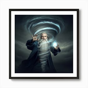 Wizard Rings Art Print