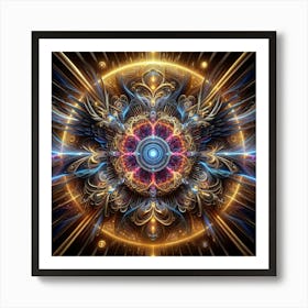 Psychedelic Art 10 Art Print