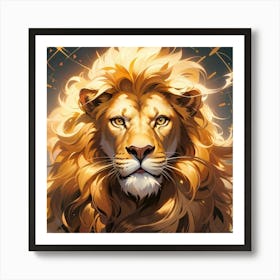 Lion Art Print