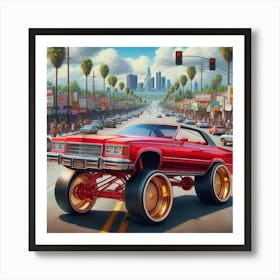 King Of Los Angeles Art Print