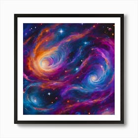 Spiral Galaxy Art Print