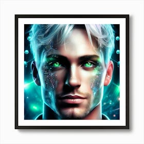 Creative Male Portrait 149 Art Print