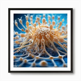 Cell Structure 4 Art Print