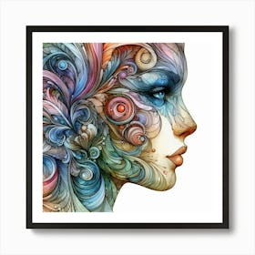 Psychedelic Art Art Print