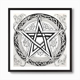 Pentagram Art Print