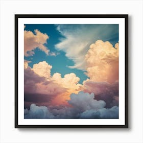 Clouds In The Sky Art Print