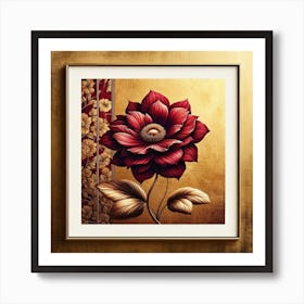 Red Flower 1 Art Print