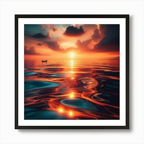 calm  Art Print