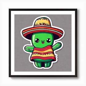 Mexican Cactus 21 Art Print