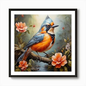 Bird In The Forest Art Print