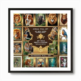 Animal Wall Art Art Print