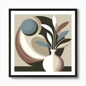 Abstract Painting In Boho Art 14 Art Print