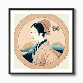 Geisha Art Print