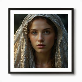 A Young Woman Art Print