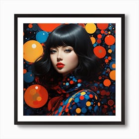 Asian Girl Art Print