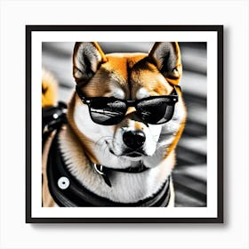 Shiba Inu 4 Art Print