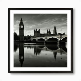 London Uk Great Britain England City River Urban Trave 1 Art Print