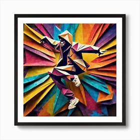 Origami Art 13 Art Print