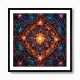 Psychedelic Art Art Print