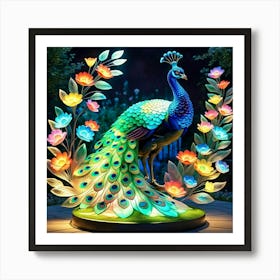 Peacock 1 Art Print