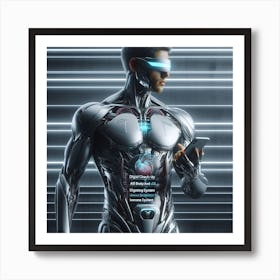 Robot Man 13 Art Print