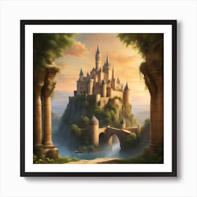 Hidden Castle Art Print