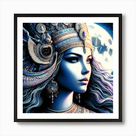 Cleopatra Portrait Artwork 219 Art Print