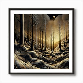 Forest 80 Art Print