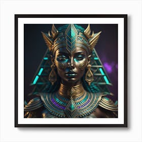 Cleopatra_52630189 Art Print