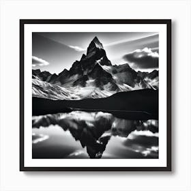 'Shining Mountain' Art Print