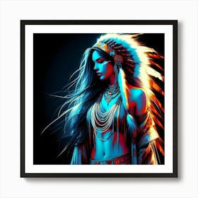 Exotic Beauty Artwork 199 Art Print