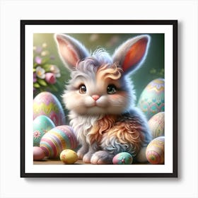 Easter Bunny Art Print