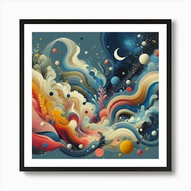 Abstract Painting Art Print