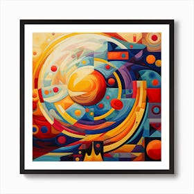 Abstract Painting 94 Art Print