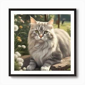 Kitty Cat 3 Art Print