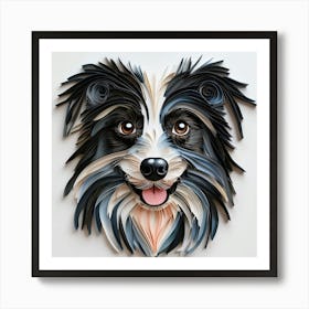 Border Collie Art Print