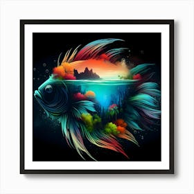 Fish In The Sea 1 Art Print