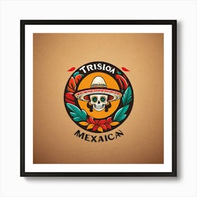 Mexican Skull 71 Art Print