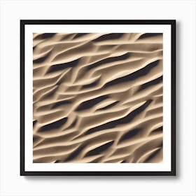 Sand Dune Texture 3 Art Print