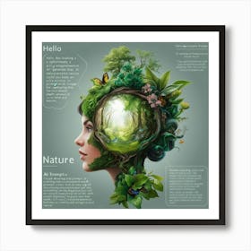 Nature Portrait Art Print